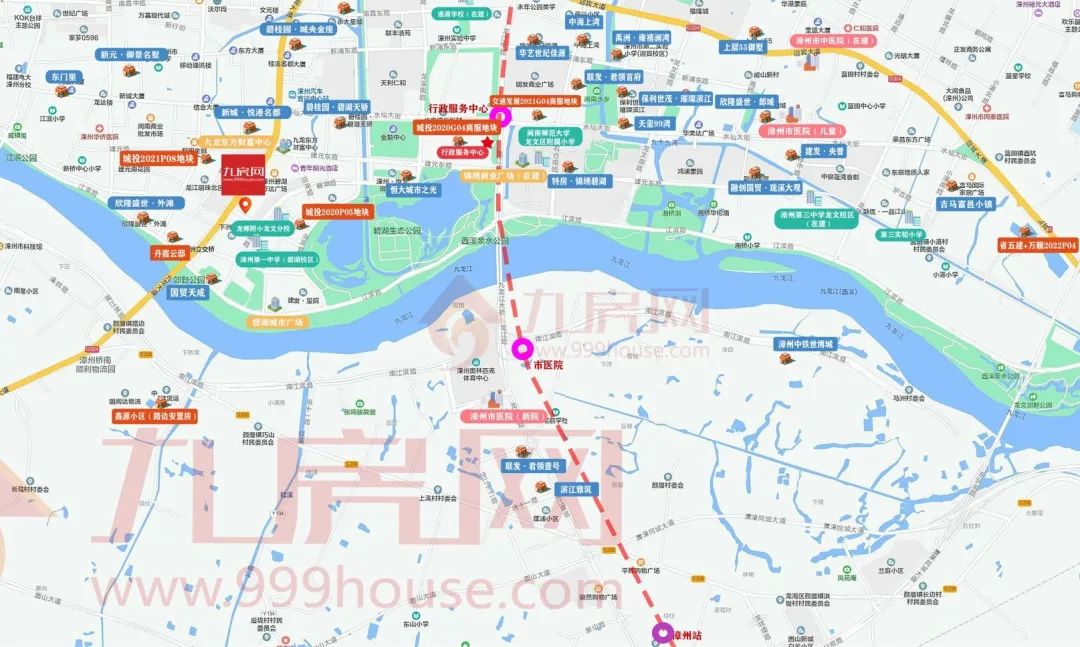 漳州买房黄金交通线曝光，沿途你买得起哪儿？