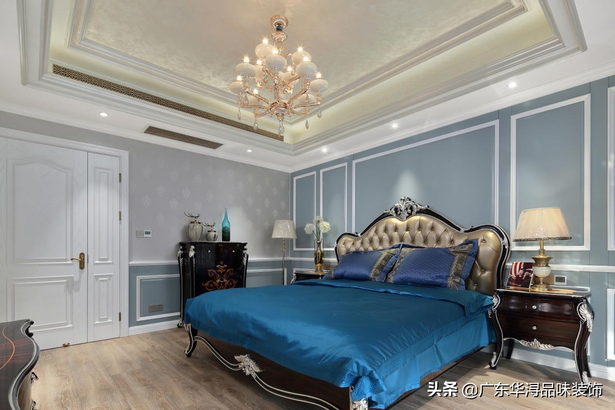 550㎡全屋装修欧式风格，整体大气典雅浪漫，就连书房都超级好看