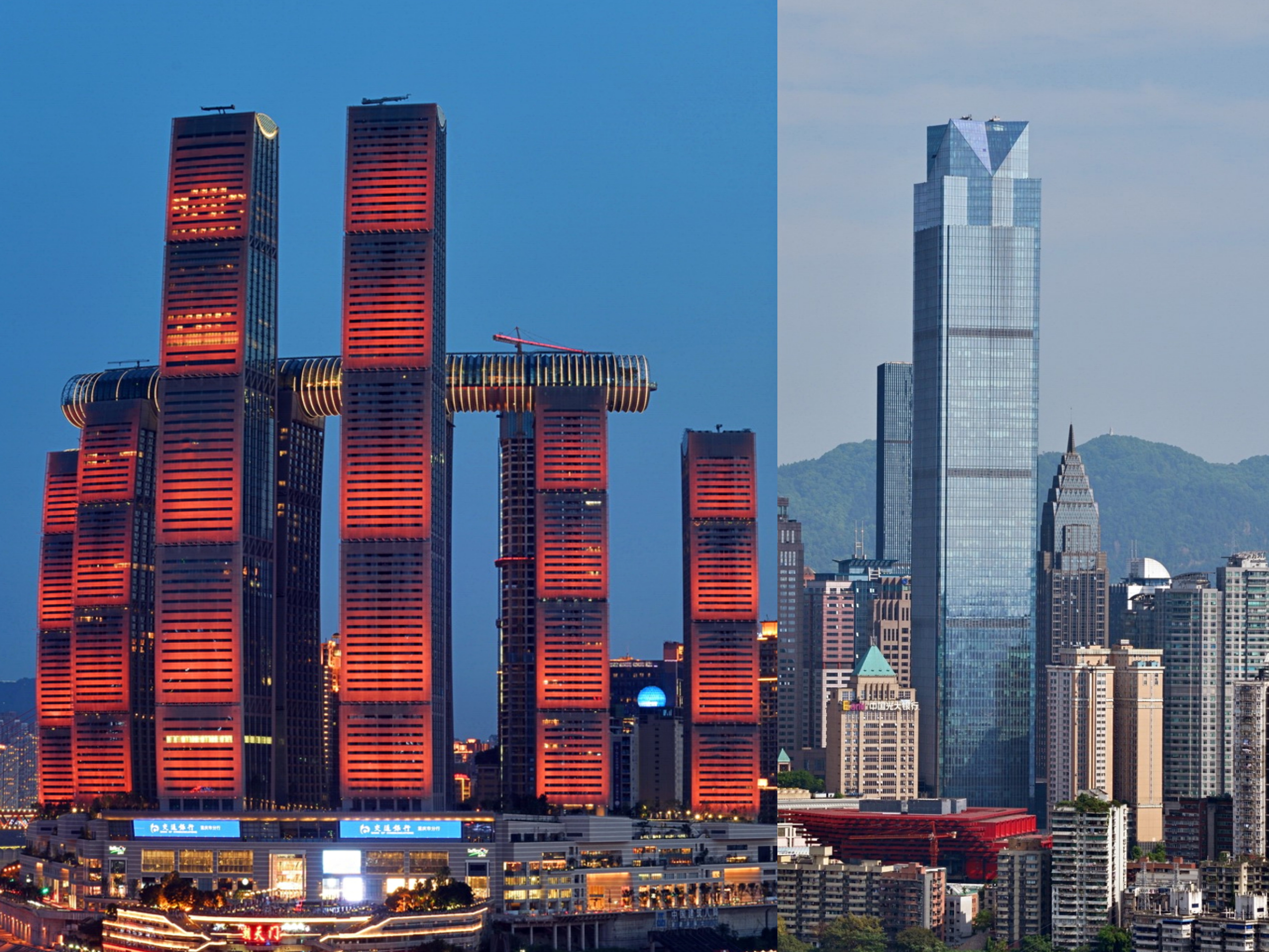 世界上已竣工最高的100座建筑——中国篇！深圳引领，24城入榜