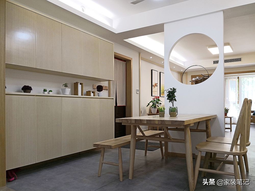 156平米的新中式风格，完工实景完美还原效果图，走进去看太惊艳