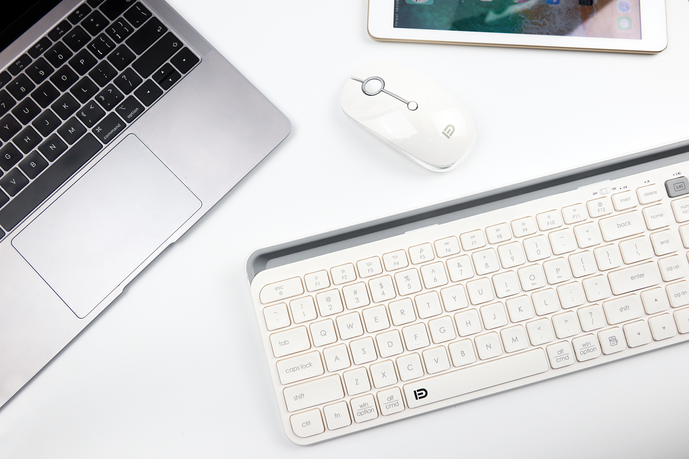 精简桌面 时尚办公——富德键鼠体验