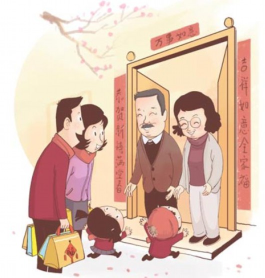 中国人的 过年来历 春节的习俗