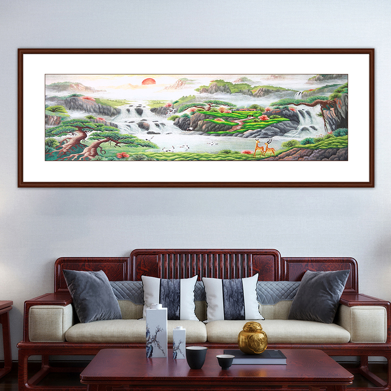 客厅适合挂什么画？5种风格15个选择，个个“旺家”，可当镇宅画