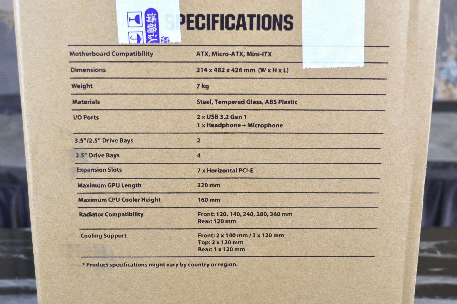 虎年桌面升级日记：华硕ASUS TUF GT301火枪手中塔机箱
