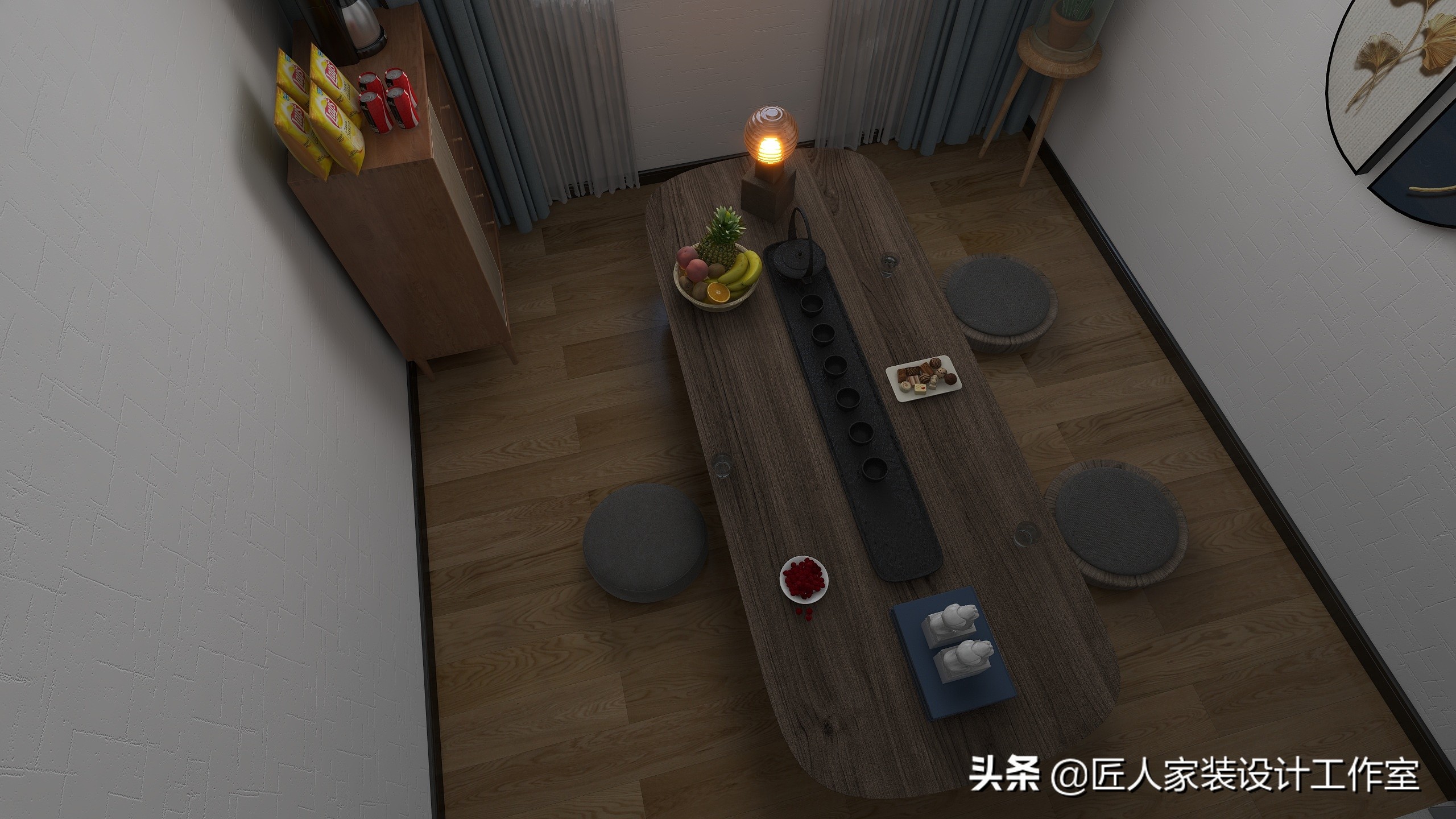 设计案例分享——慵懒风格感受加勒比海的味道