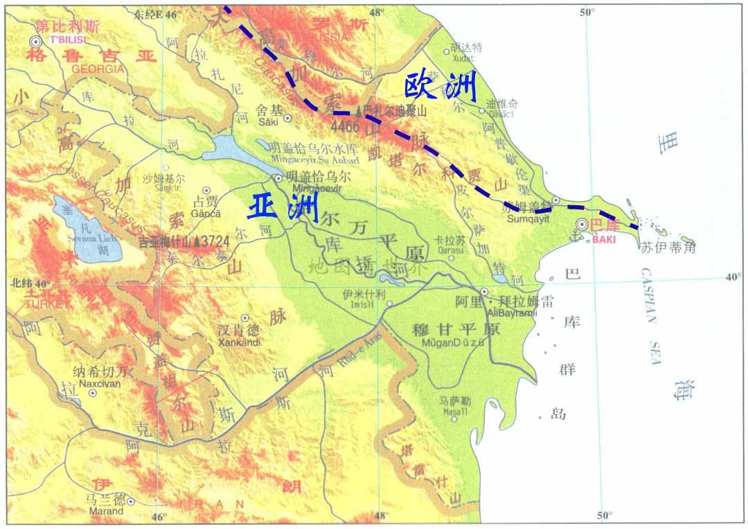 西欧包括哪些国家(国家趣谈18：跨洲国家地图——法国地跨五大洲，英国地跨六大洲)