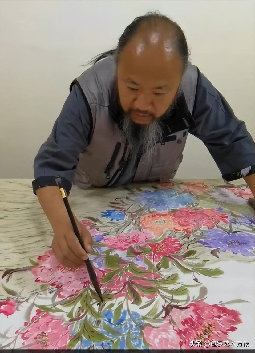 蔡云启应邀参加《喜迎二十大永远跟党走》中国书画名家邀请展联展
