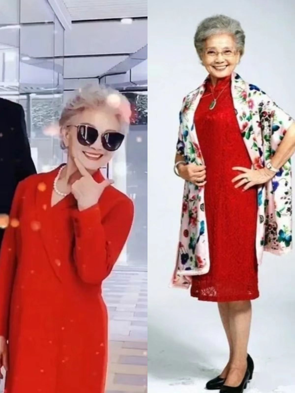 减龄有道的92岁时尚奶奶：忙着变美，忘记了变老，活成了女性典范