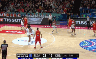 中国篮球队对战美国(中国女篮14分负美国，6慢镜3细节解析，三个“微小的落差”)