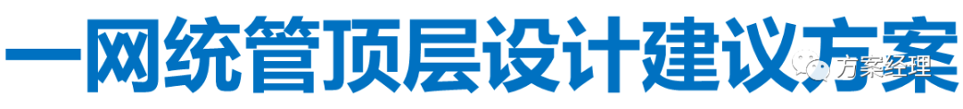 分享 | 一网统管顶层设计建议方案(ppt)