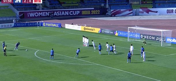 亚洲杯-日本女足5-0缅甸迎开门红 长谷川唯2射1传 半决赛或战中国