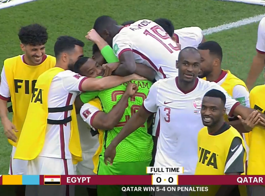 2022世界杯阿拉伯杯(5-4！世界杯东道主首夺季军，狂欢庆祝犹如夺冠，为亚洲球队争光)