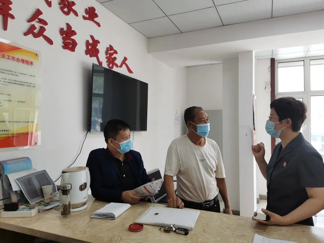 辉南县人民法院深入推进“网格+结对”活动开展