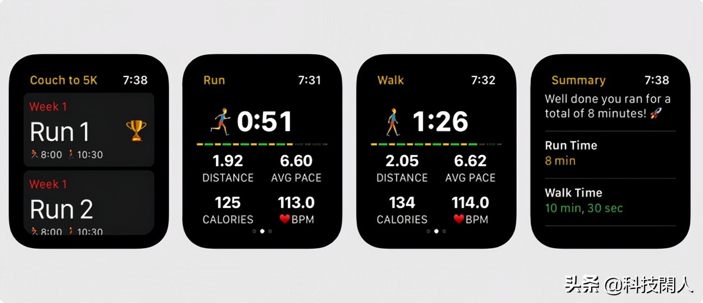 苹果手表运动功能介绍（苹果手表最好用的6款跑步App）