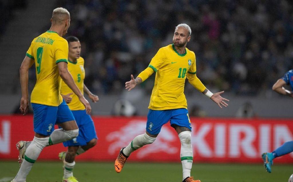 内马尔库蒂尼奥和热苏斯什么水平(5-1到1-0!