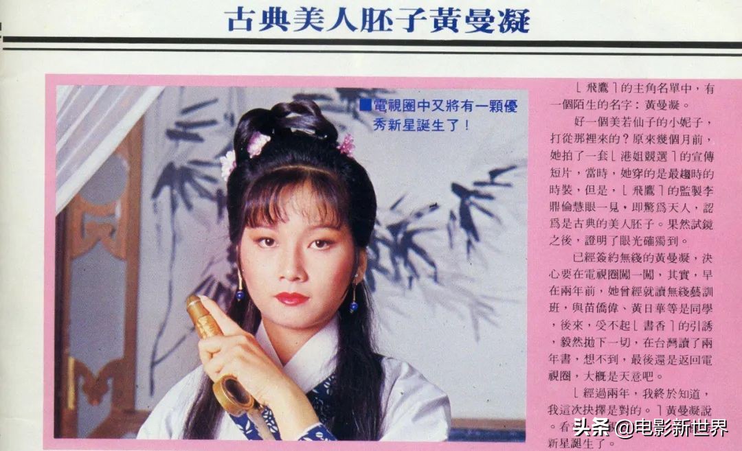 刘德华版《神雕侠侣》的郭襄，也是成龙《A计划》的女主角