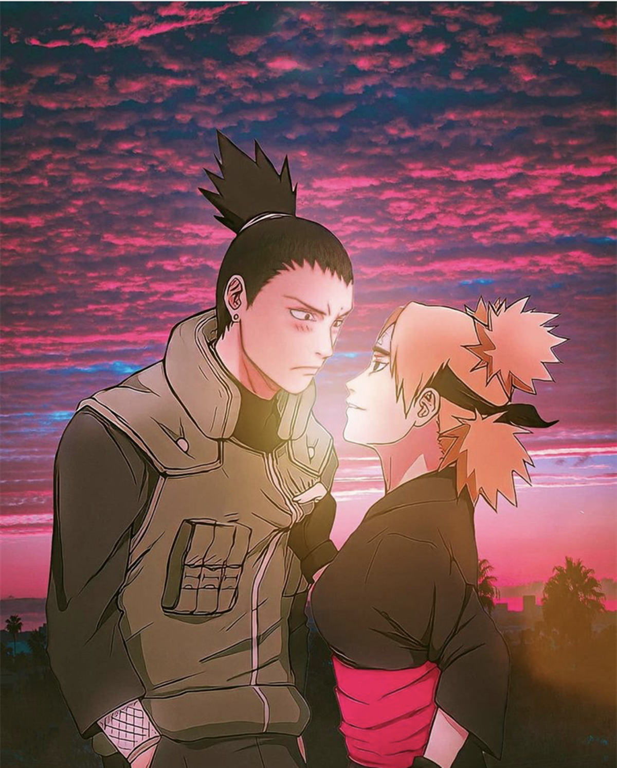 火影头像情侣(火影当中的那些情侣cp,哪一对是让你意难平,配角的爱情