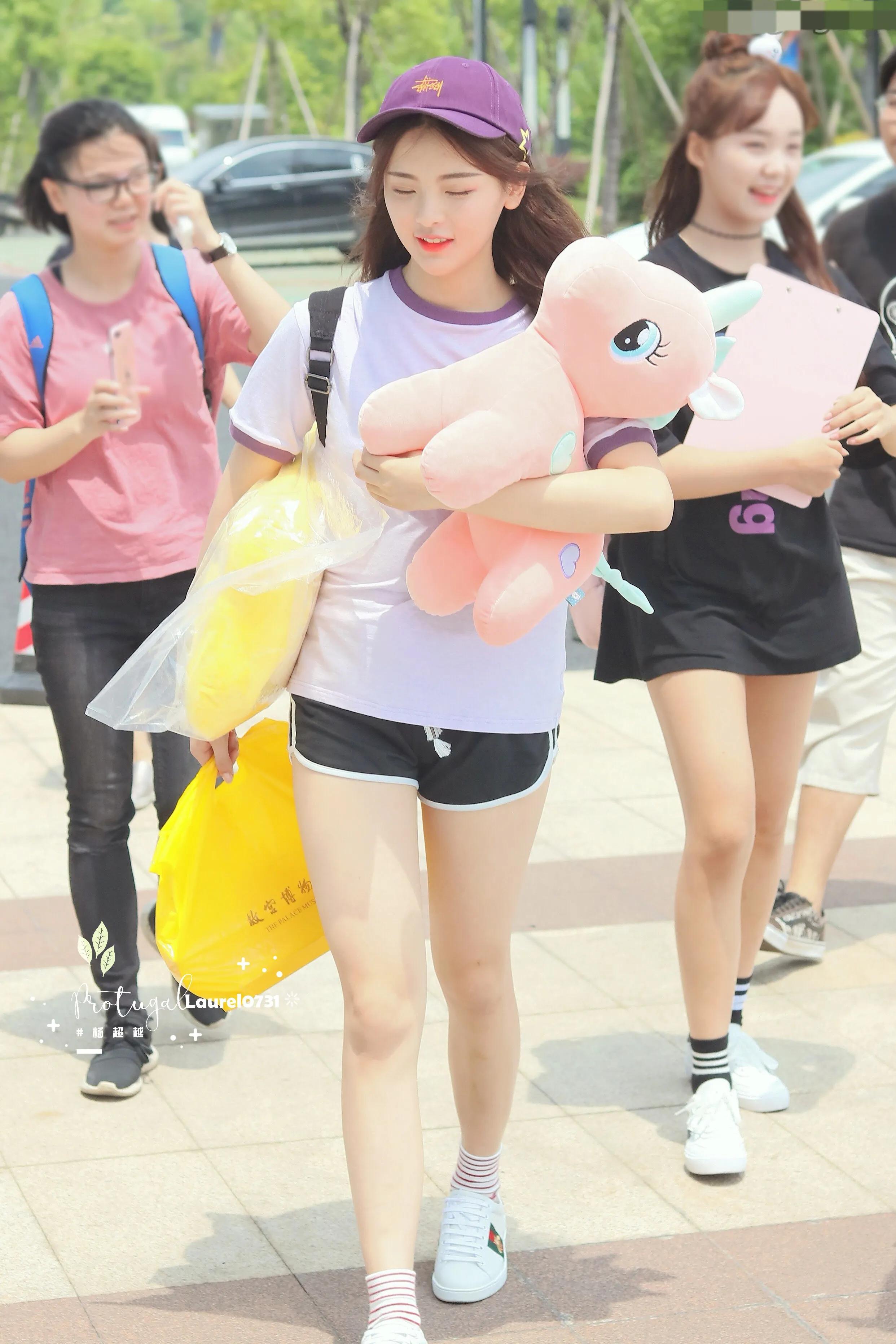 杨超越101时期，真的好青涩