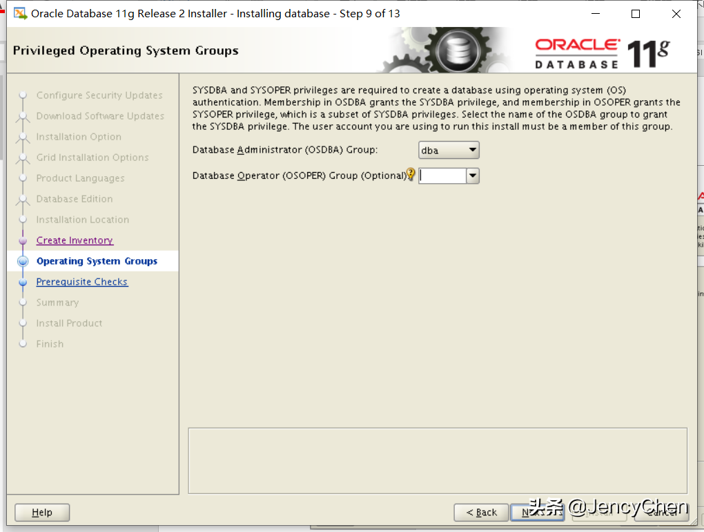 CentOS 7.6下安装Oracle 11.2.0.4