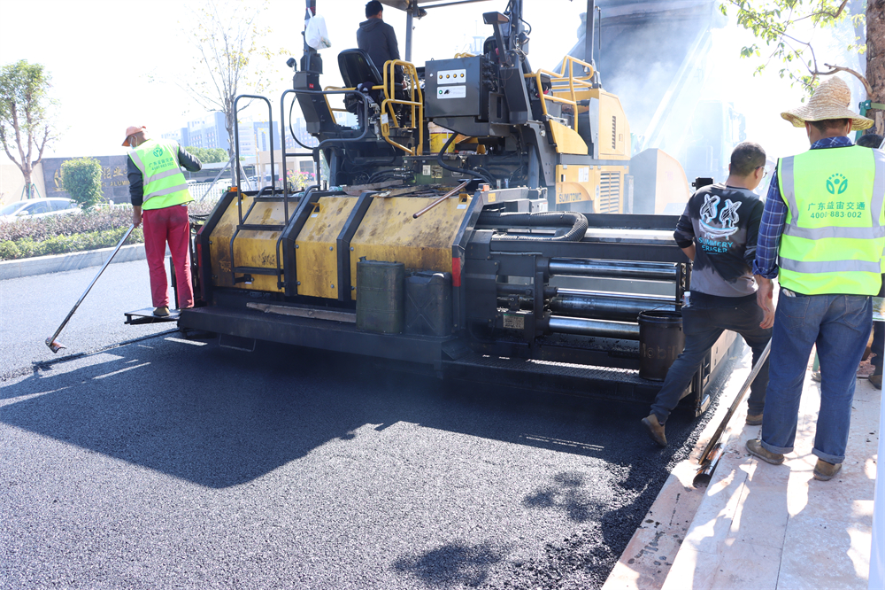 广东益宙交通实业有限公司50多个路面工程项目顺利完成施工节点