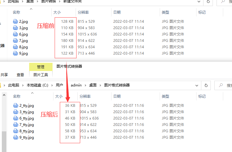 jpg格式图片怎么压缩大小，电脑把jpg图片弄小的方法