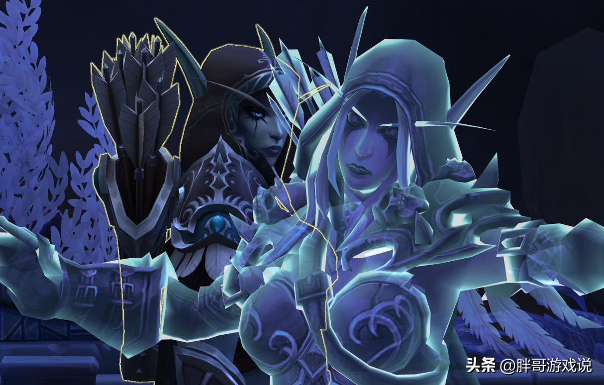 魔兽世界：编剧花式整活，希尔瓦娜斯迎来结局，要和卡德加炒CP？
