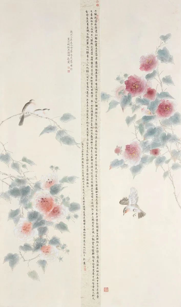 素笺静花——钟彩霞花鸟画