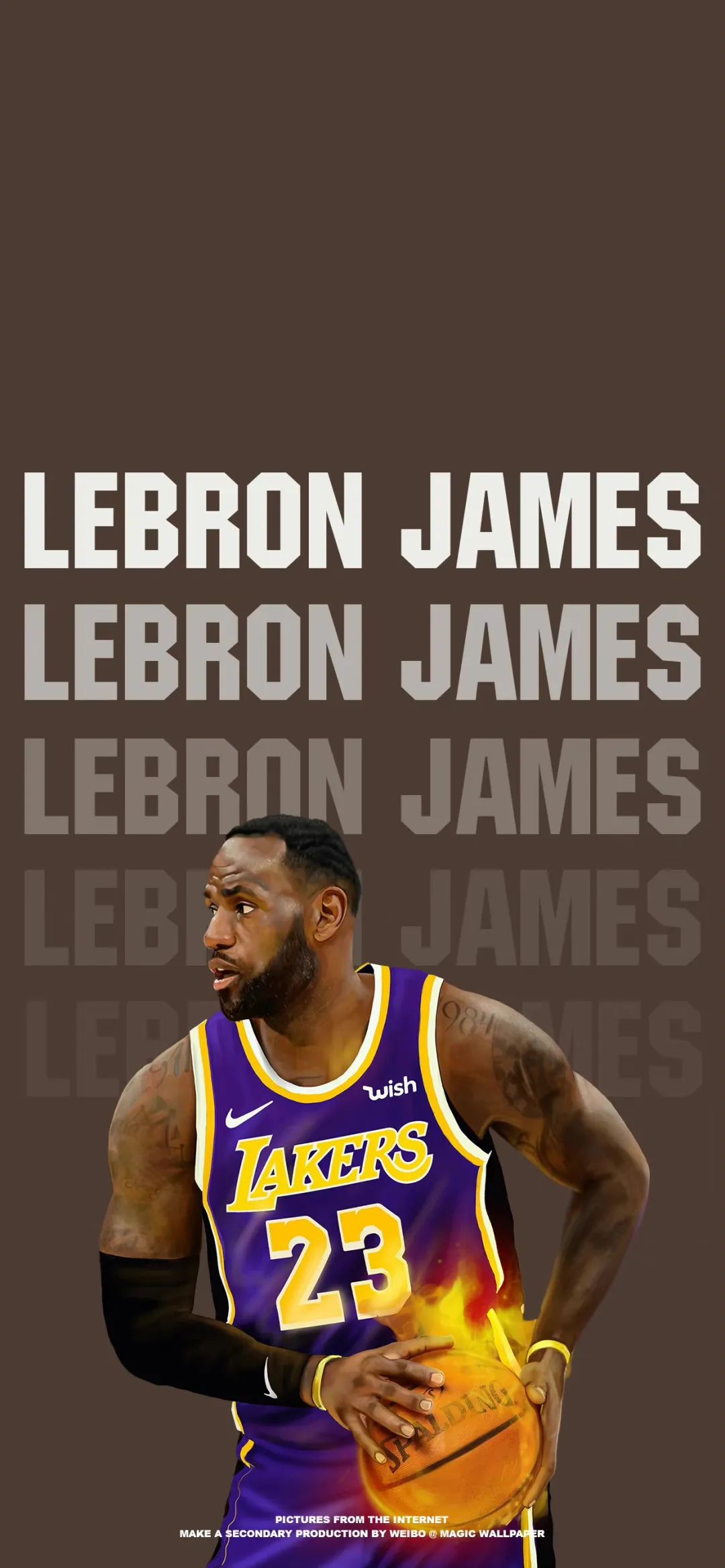 勒布朗詹姆斯壁纸超清无水印(「球星壁纸第35期」:勒布朗·詹姆斯,请