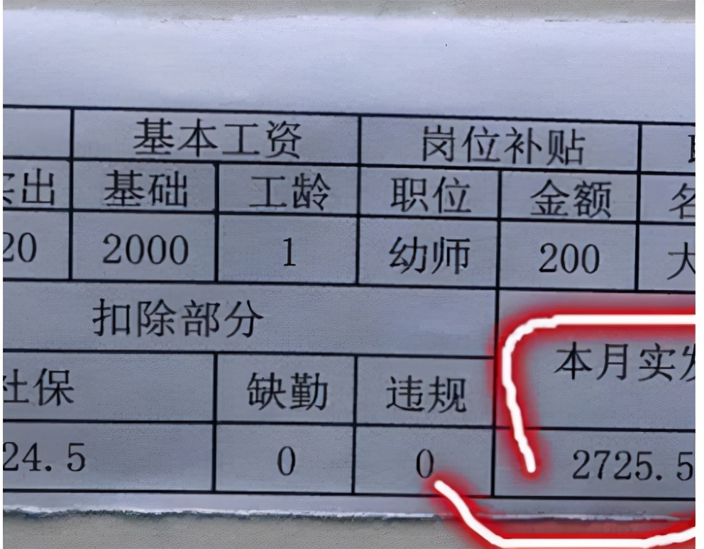 上海教师工资条惹热议，数名教师晒出自己实际收入，大家难以接受