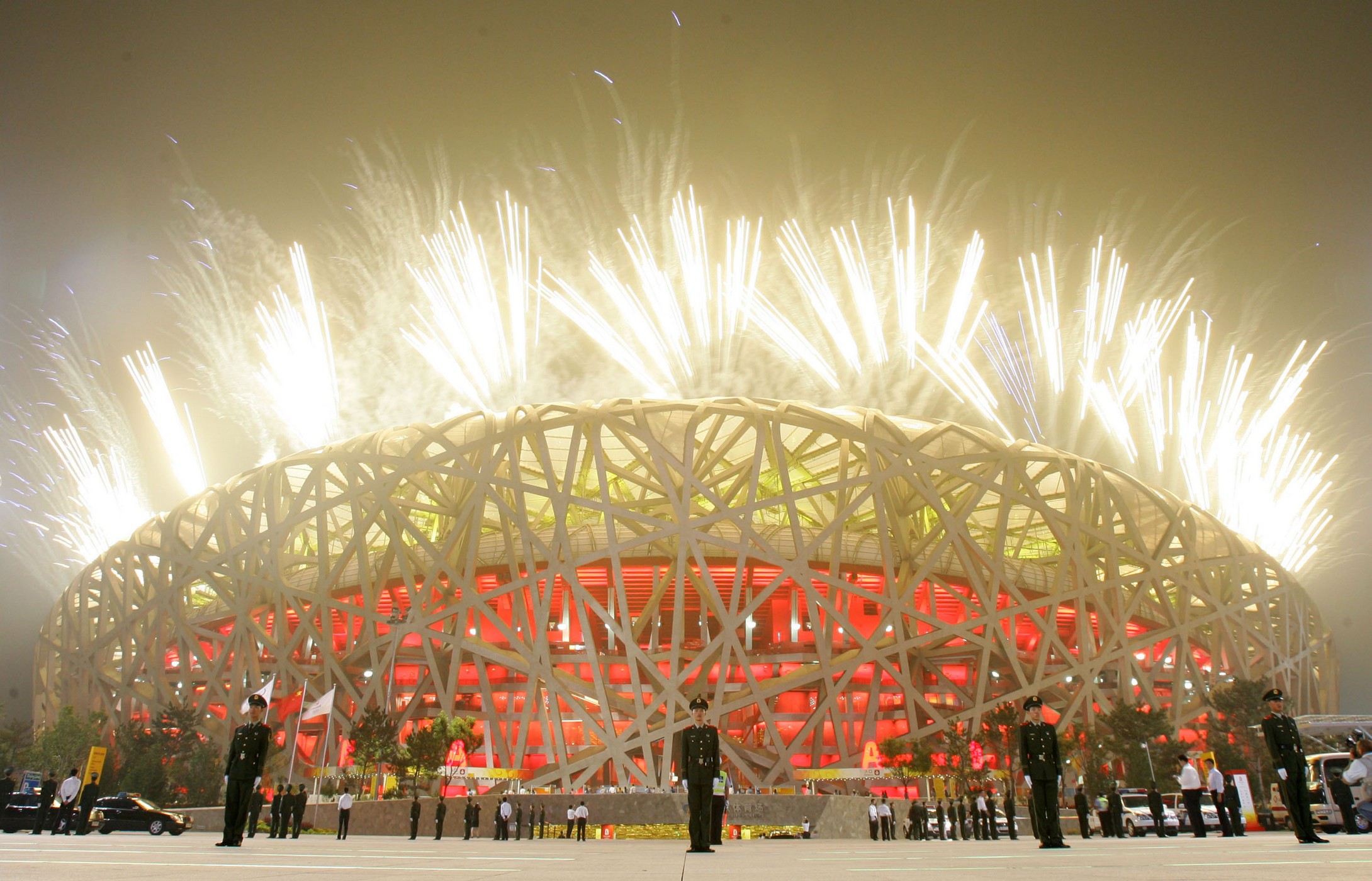 北京奥运会开幕式经典图片