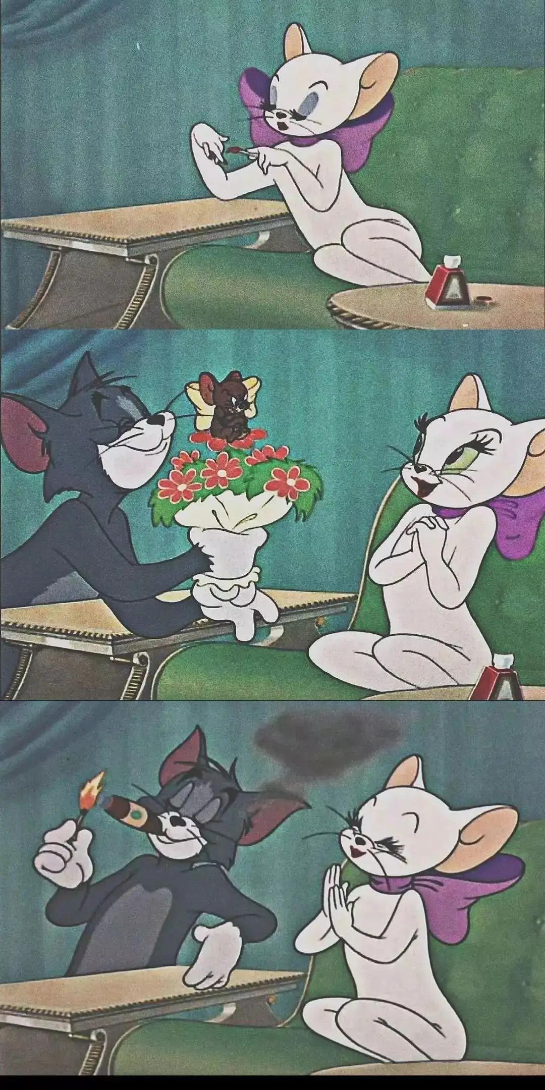手机壁纸｜汤姆和杰瑞