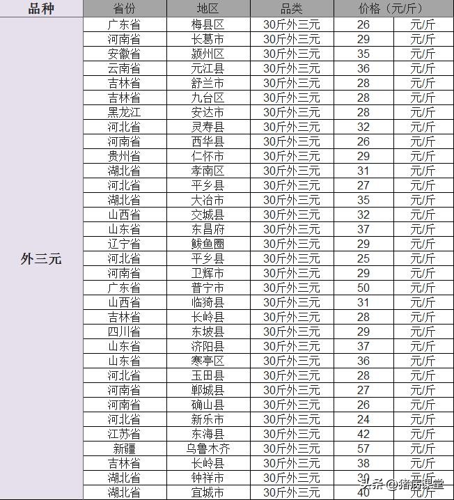 今日全国仔猪最新价格「今日仔猪最新价格」