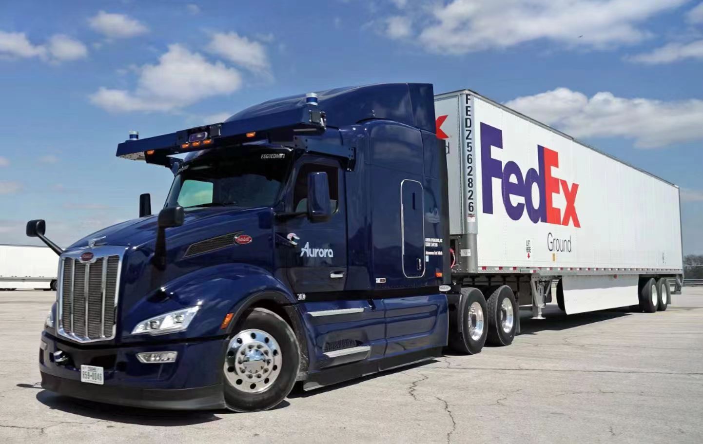 联邦快递与aurora提前扩大自动驾驶货车长途运输试点