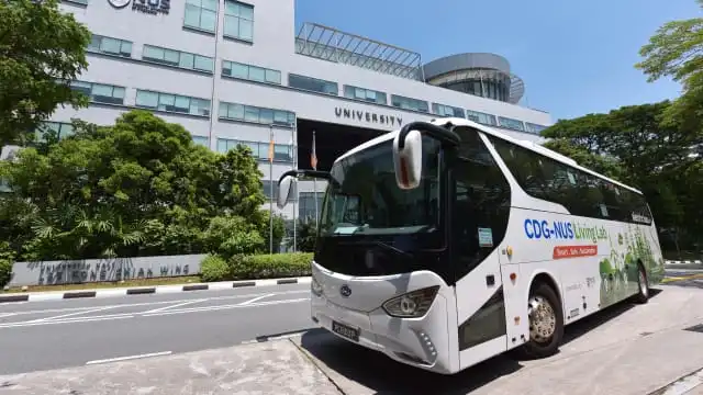南洋理工大学计划增添校园电动巴士