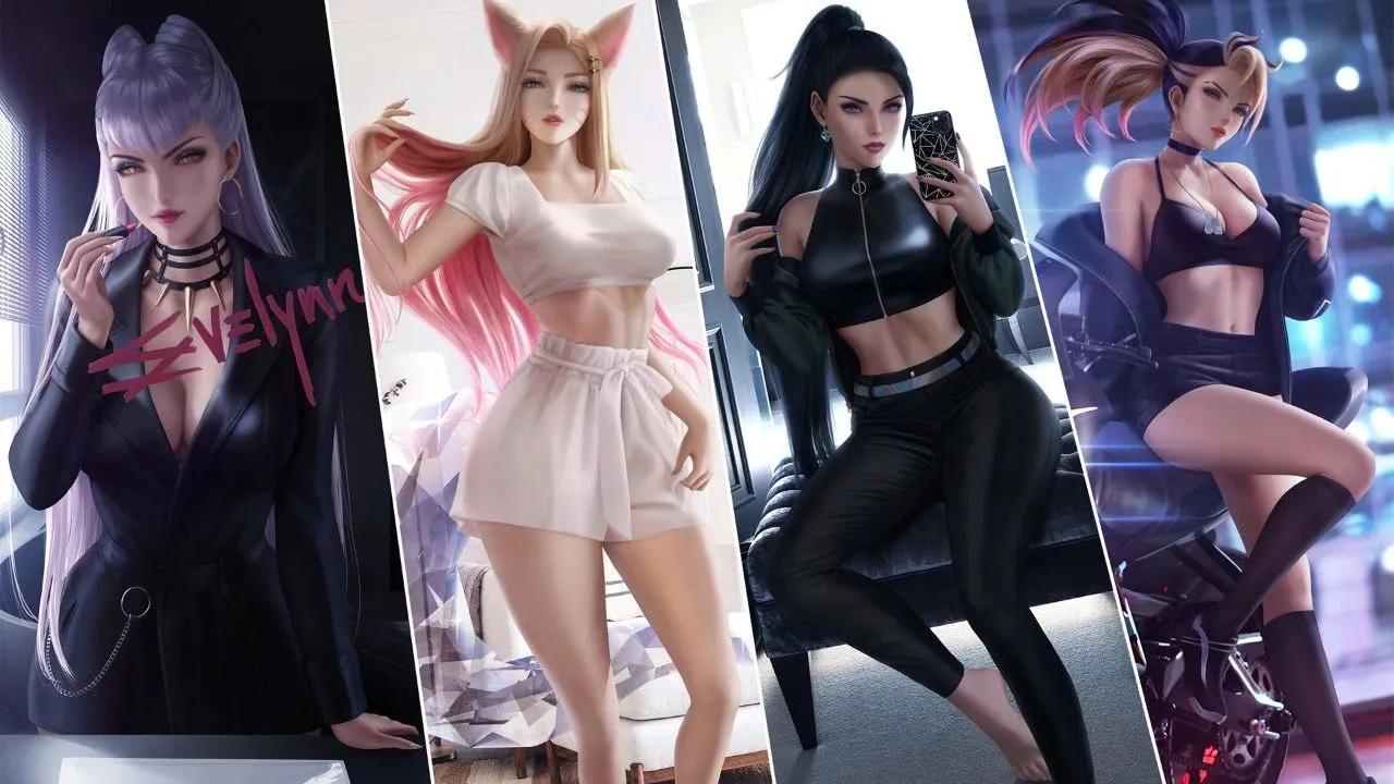 英雄联盟最美女团K/DA，这年头，竟然还有人不知道？