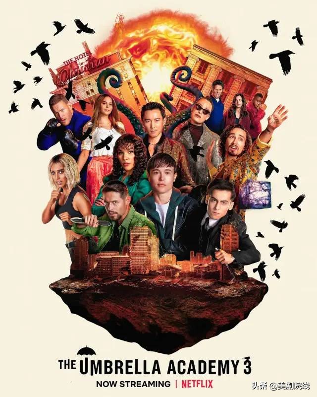 Netflix收视三连冠，爆款漫改美剧上线了