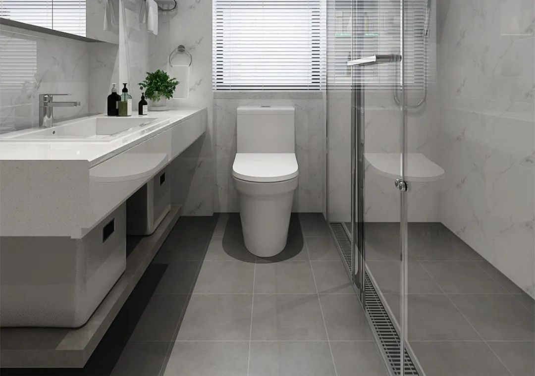 小型卫生间装修效果图(卫生间小得可怜,怎么装修布置,才实用不拥挤?