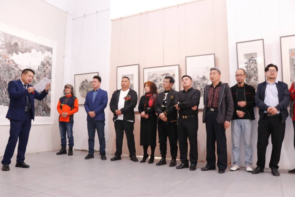 “独步行锋——孙腾水墨作品展”正式亮相北京万象美术馆