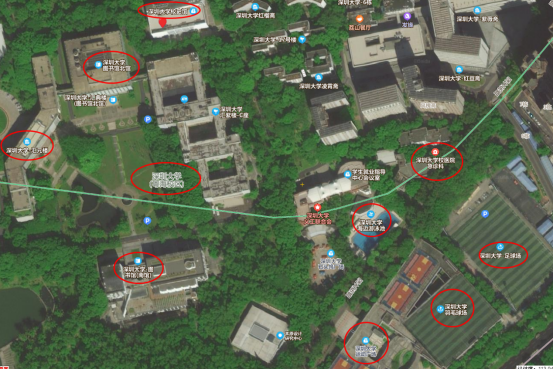 卫星云图看广东值得上的5所大学,暨南、华南理工、华南师范皆上榜