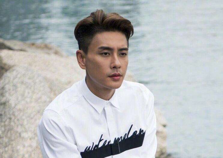 他的眼尾是有一点下垂的,但是有着深深的卧蚕,基本上都是大背头出镜