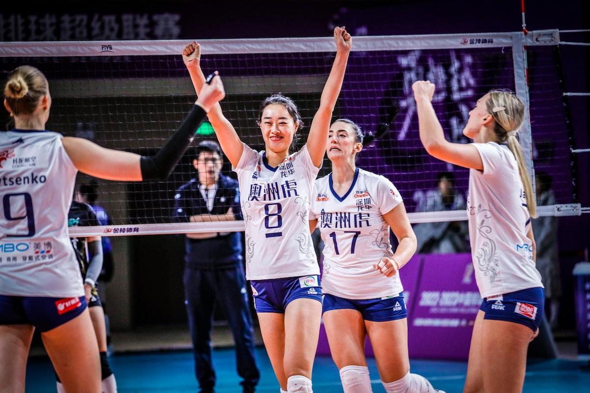 2022-2023中国女排超级联赛12月1日战报