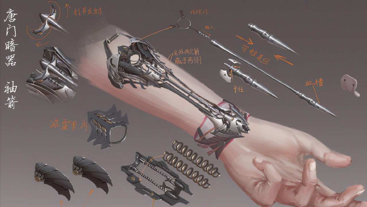 盘点中国古代十大恐怖暗器,血滴子仅排第七位,暴雨梨花针排第二