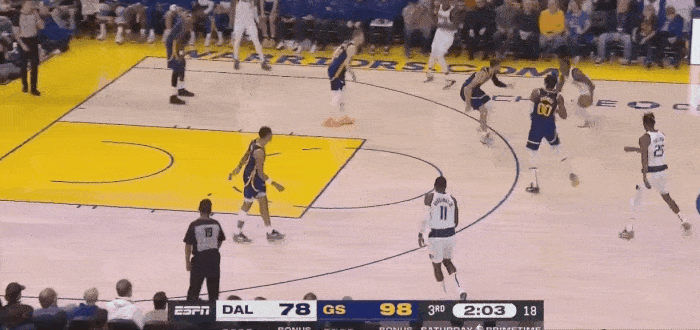 nba勇士对独行侠（勇士119-113险胜独行侠，但最糟糕的事还是发生了，库里受伤）