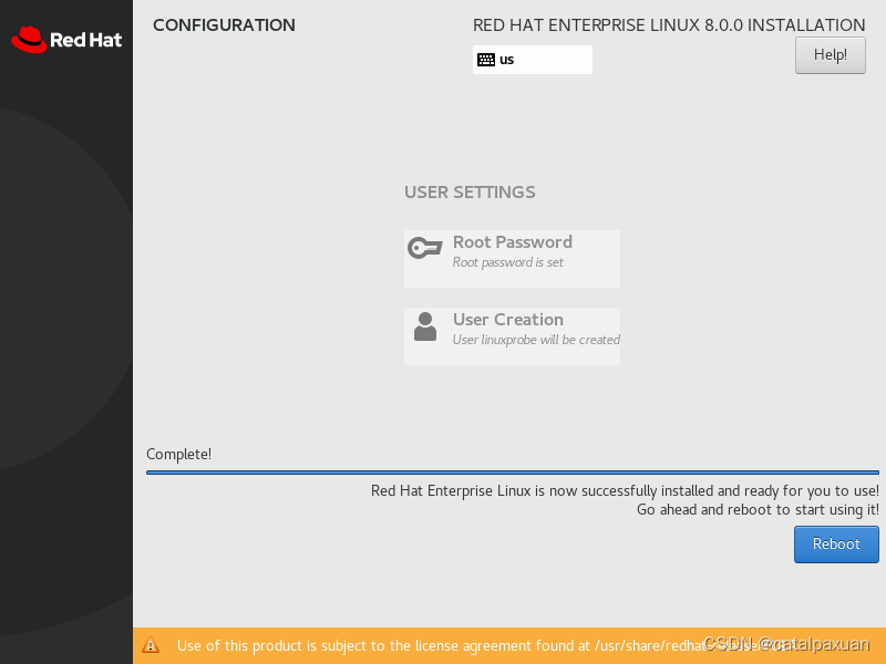 安装部署一台Linux操作系统