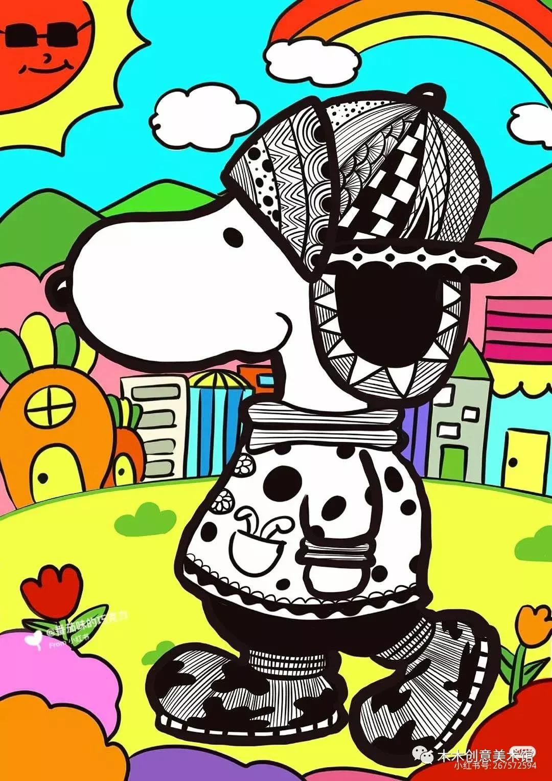 30张儿童画精选,既有创意,又可以供大家参考学习!建议收藏