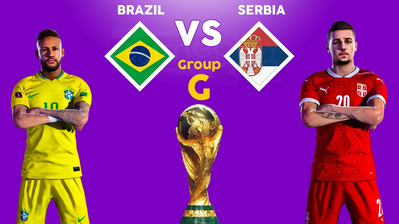 世界杯前瞻：巴西VS塞尔维亚，内马尔超越贝利只需一个帽子戏法
