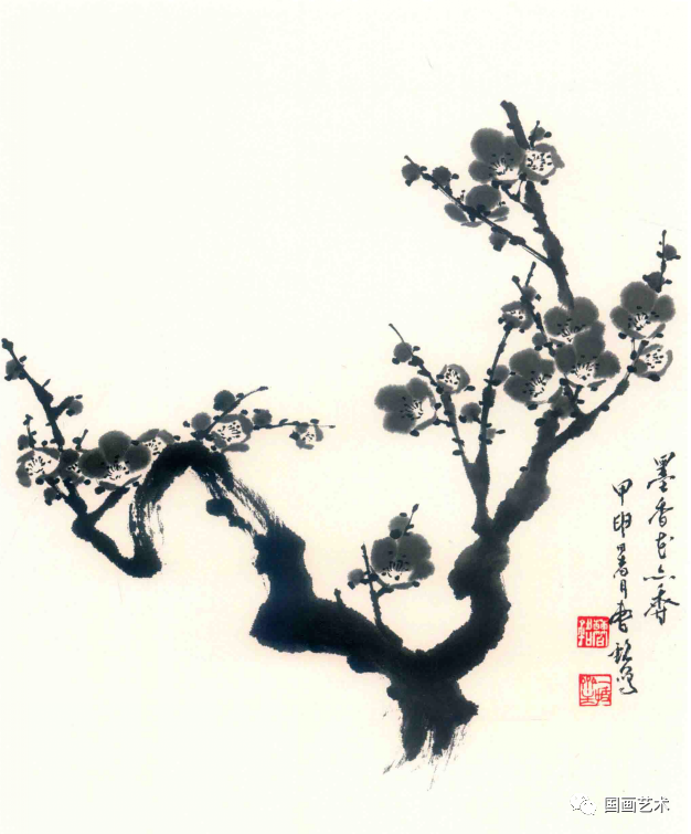 梅花树简笔画（图文讲解梅花树的最简单画法）