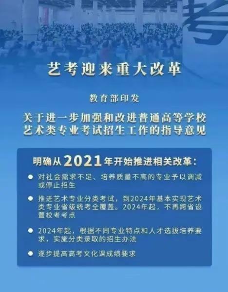 高考改革后，艺考改革也来了，艺考生要注意五大变化