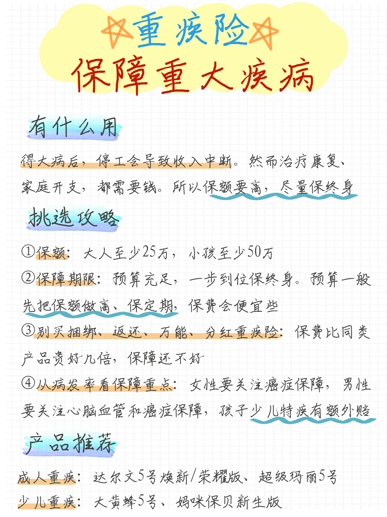 分享表姐的家庭投保经验，6500全部配齐