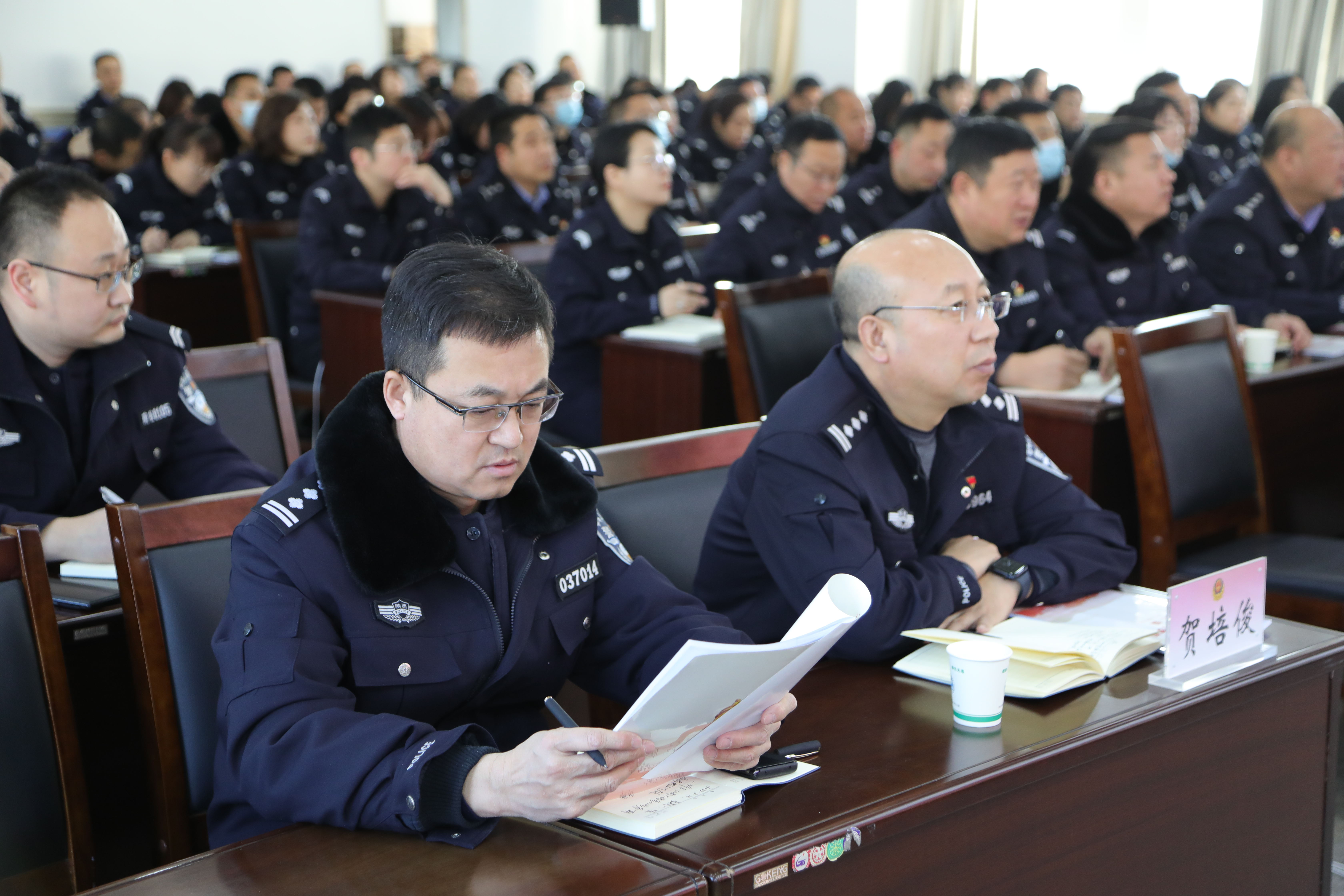 聚力谋新篇 起航新征程 府谷县公安局安排部署2022年春季整训暨第一期政治轮训